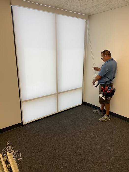 Custom Roller Shades &mdash; Blinds4u project photo